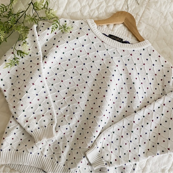 Vintage Eddie Bauer Fancy Knit Sweater - Picture 2 of 6